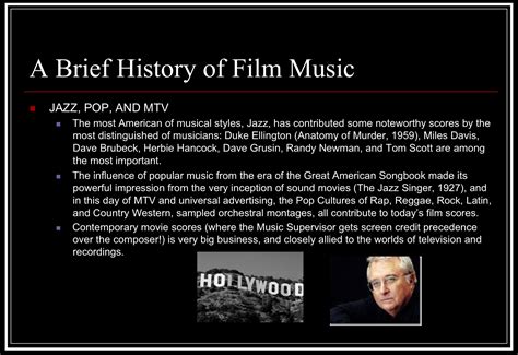 Film History - Music Technology Musician