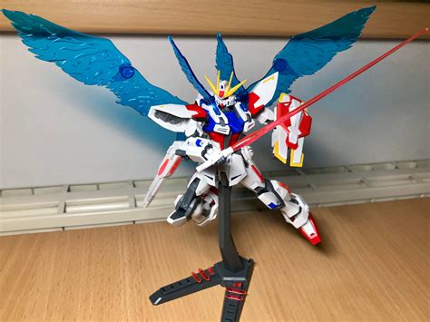 My First Ever Gunpla Hg Star Build Strike Gundam From Build Fighters