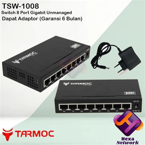 Jual Tarmoc Tsw Switch Unmanage Port Gigabit Metal Case