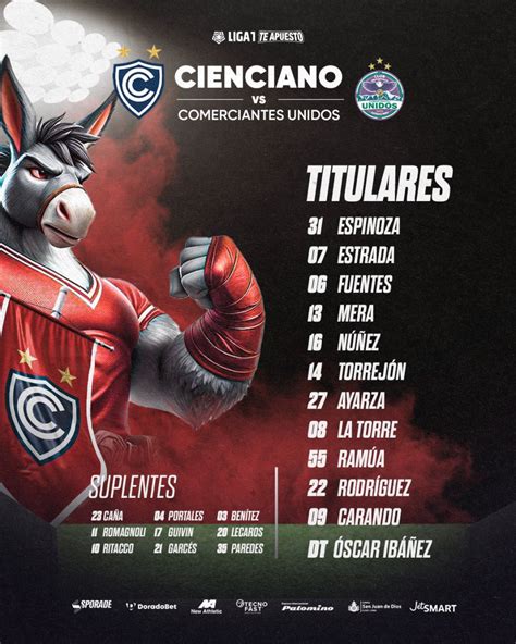 Cienciano venció 1 0 a Comerciantes Unidos en por la fecha 1 del