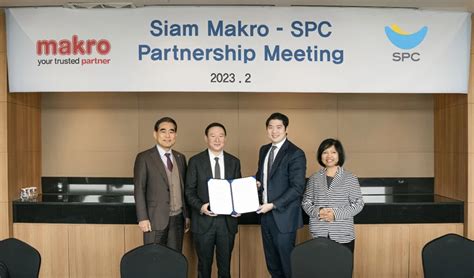 Makro Signs Mou With Spc Samlip A South Koreas Leading Bakery