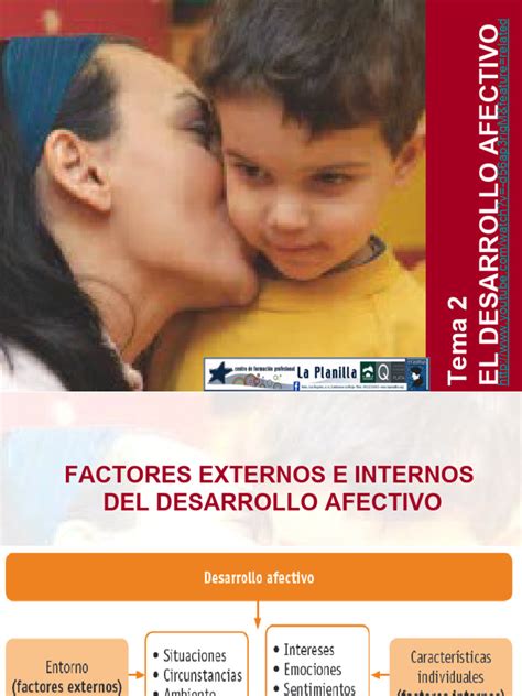 Tema 2 Desarrollo Afectivo Pdf Las Emociones Teoría De Apego