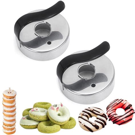 Stainless Steel Donut Mould Donut Cutter For Mousse Ring Fondant Cookie