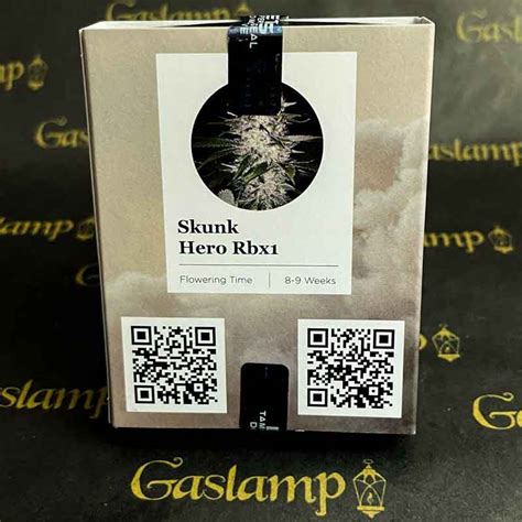 ETHOS Genetics SKUNK HERO RBX1 5 Feminized Seeds Gaslamp Seeds