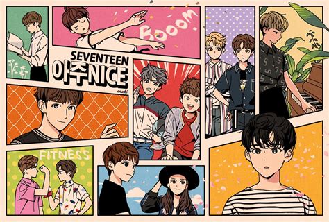 Seventeen Aju Nice Fanart Seventeen Cute Drawings Fan Art