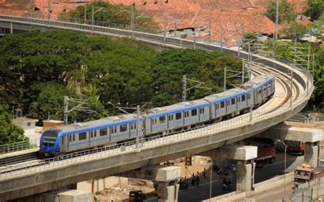 Three Metro Trains Arrive At Koyambedu - Metro Rail News