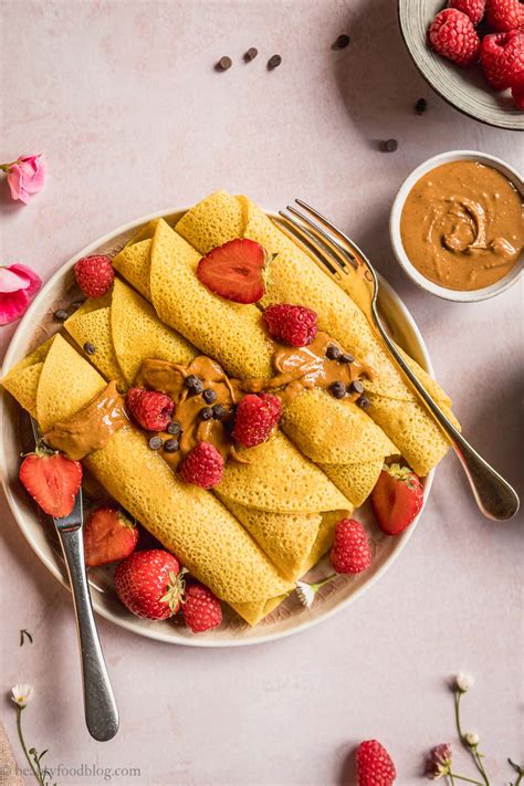 Crespelle Con Farina Di Ceci Senza Uova Senza Glutine Ricetta Vegan