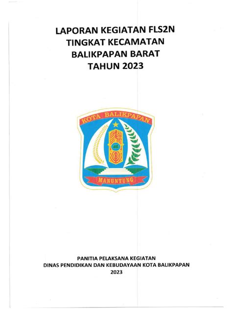 Laporan Fls2n 2023 Pdf