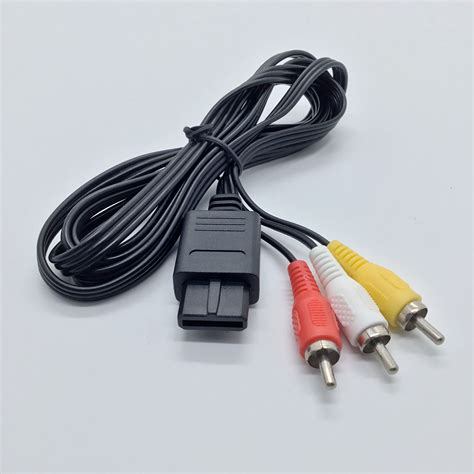 For Snes Av Cable For Nintendo N Gamecube Rca Cable Av Composite