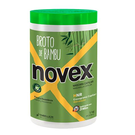 Novex Máscara Broto De Bambu 1Kg Cuidados Específicos Cabelo