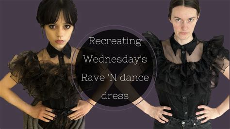 Recreating Wednesdays Raven Dance Dress Part 2 The Skirt Youtube