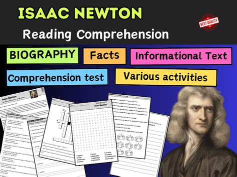 Isaac Newton Biography Facts Reading Comprehension Information