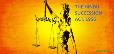 The Hindu Succession Act Legal Vidhiya