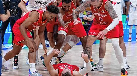 Basketball Wm Deutschland Steht Im Finale S Dkurier