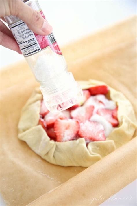 5 Minute Skinny Strawberry Tart Recipe Julie Blanner