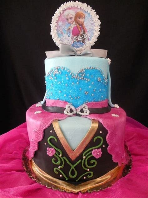 Disney S Frozen Birthday Cakes Ideas And Images