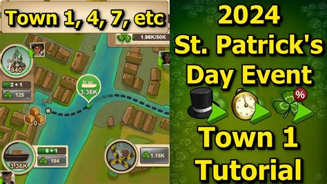 Forge Of Empires St Patrick S Day Event Town Step By Step