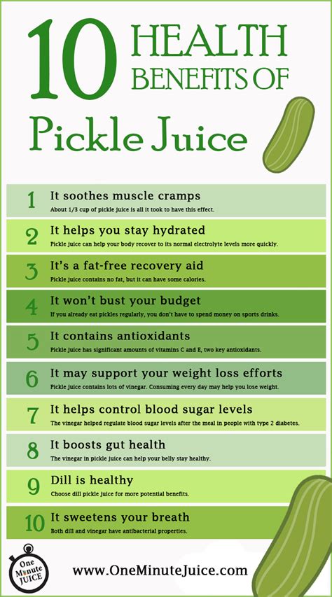 Are There Any Health Benefits To Drinking Pickle Juice