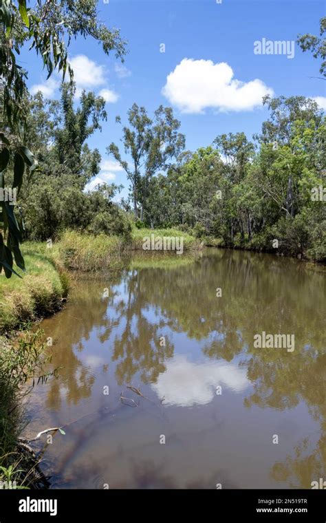 Condamine River at Archers Crossing Stock Photo - Alamy