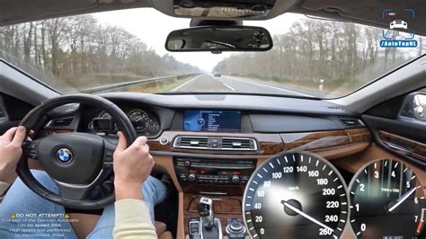 See BMW 760Li Look At Home Blasting Down Autobahn At Top Speed