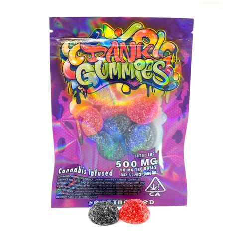 Dank Gummies Berries 500mg Thc Weed Deals