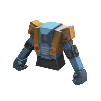 Blue Yellow Robot Costume Top Roblox Item Rolimon S