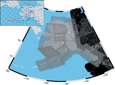 Blocks Of Airborne Gravity Data Collected During Various Grav D