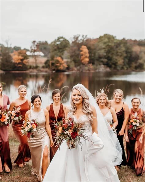 Pin By Patricia Rohlen On 2023 Chelsie Rustic Fall Wedding Fall Wedding Bridesmaids