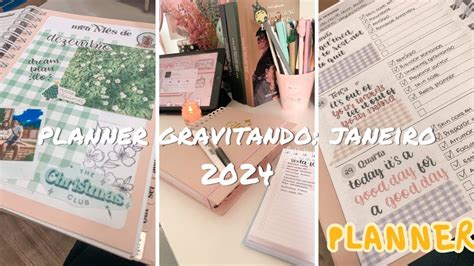 Planner Gravitando Vale O Investimento Planeje Comigo Janeiro De