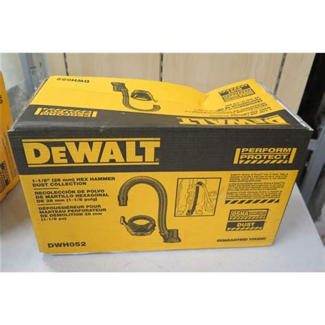 Dewalt 1 18 Hex Hammer Dust Collection Dwh052 Box Damage