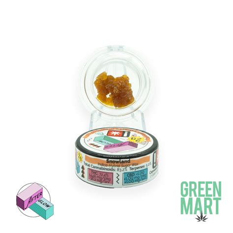 Afterglow Snowland Sugar Wax 2g Bucket Green Mart Beaverton