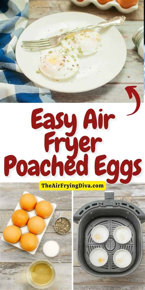 Easy Air Fryer Poached Eggs