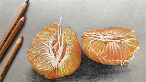 Fruit Pencil Shading Drawings