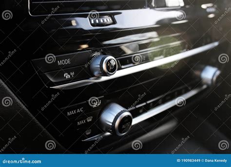 Interior Shot of BMW 5 Series Dashboard Editorial Stock Image - Image of luxury, shot: 190983449