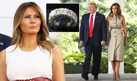 Melania Trump News First Lady Doesn T Wear Wedding Ring From Donald