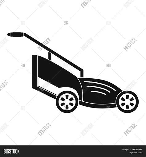 Lawn Mower Icon Image And Photo Free Trial Bigstock