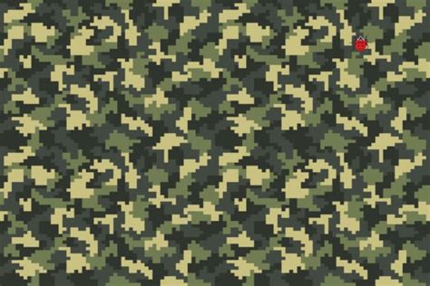 Svg Pixel Militaristic Camouflage Seaml Graphic By Silhouettedesigner · Creative Fabrica