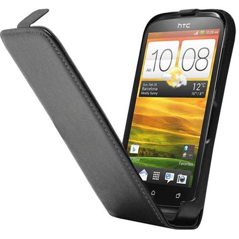 Etui Coque Noir Pour Htc Desire X Cdiscount T L Phonie