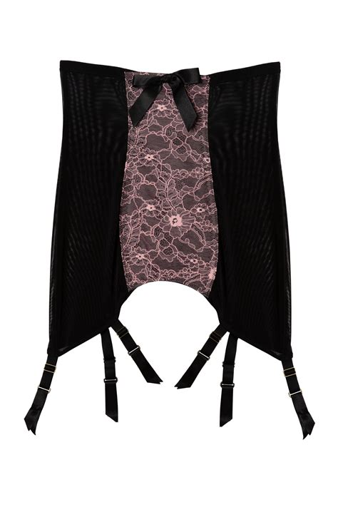 Elsie Pink Lace Girdle Playful Promises Usa