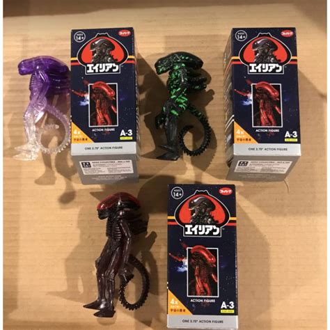 Super7 Alien ReAction Figures Space Villain 3 75 Xenomorph Blind Box