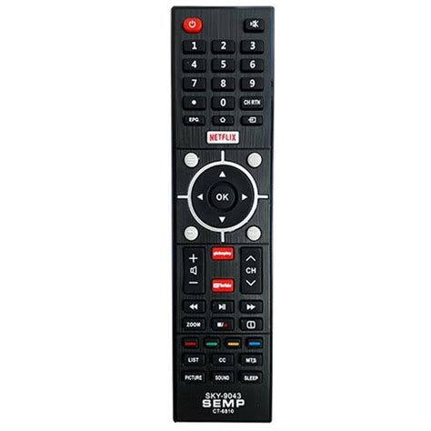 Controle Remoto Tv Smart Semp Toshiba Sky Shopee Brasil