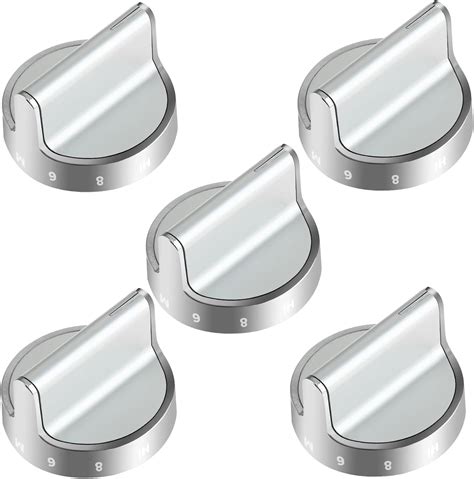 Amazon Mootvgoo Pack W Gas Stove Knobs Stainless Steel