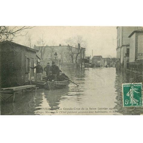 Inondations Et Crue De Alforville Rue Victor Hugo Marins