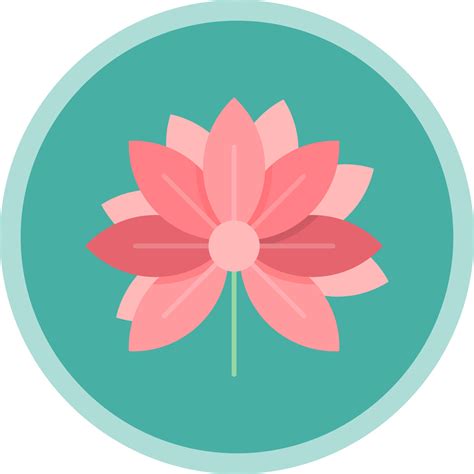 Lotus Flower Vector Icon Design 21318064 Vector Art At Vecteezy