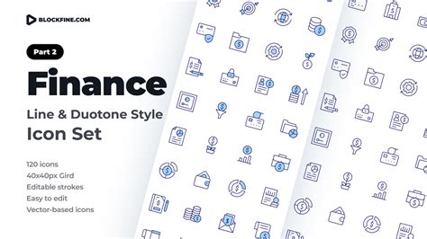 Finance Icon Set Duotone And Line Style Part 2 Figma