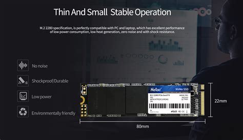 Netac NVMe SSD N930E PRO 256GB M 2 2280 PCIe Gen 3x4