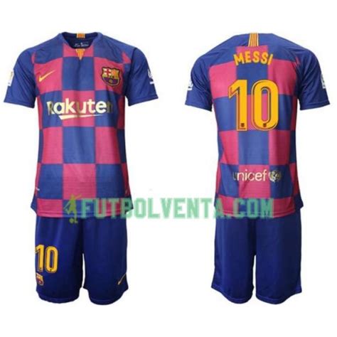 Camiseta De Fútbol Fc Barcelona Lionel Messi 10 Niños 1ª Equipación 20192020