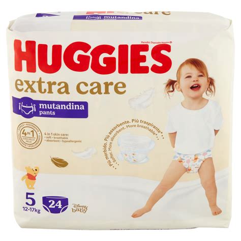 Huggies Extra Care Mutandina 5 12 17 Kg 24 Pz Carrefour