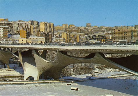 Bridge In Potenza By Sergio Musmeci Arch Bridge Bridge Bridge