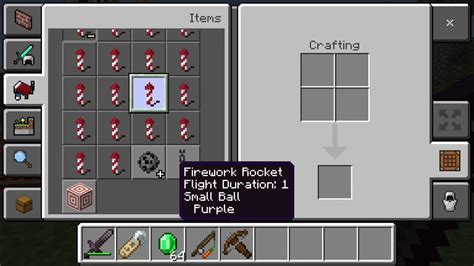 How To Shoot A Firework Out Of A Crossbow Minecraft Pocket Edition